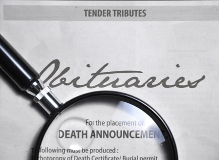 Newspaper Obituaries